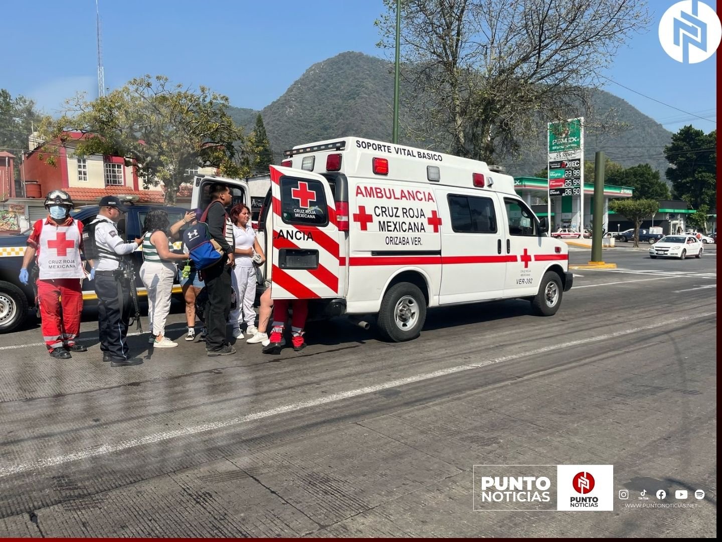 La tarde de este miércoles se registró un choque por alcance en la avenida circunvalación