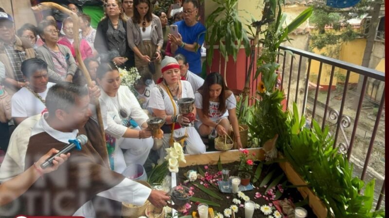 Artesanos realizan ritual ancestral para recibir el equinoccio de primavera