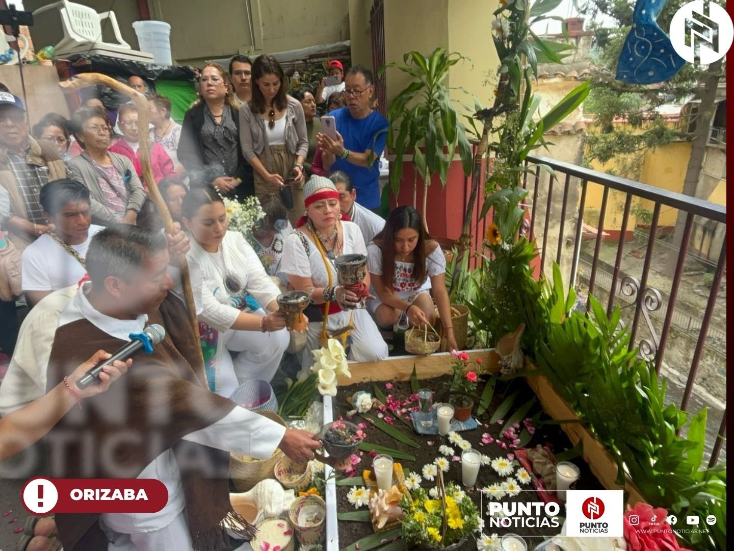 Artesanos realizan ritual ancestral para recibir el equinoccio de primavera