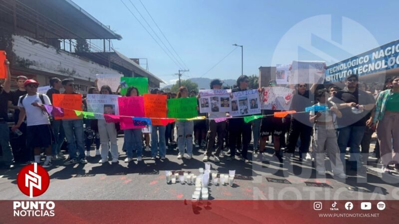 Familiares y estudiantes exigen justicia por Pablo Ortigoza en Orizaba