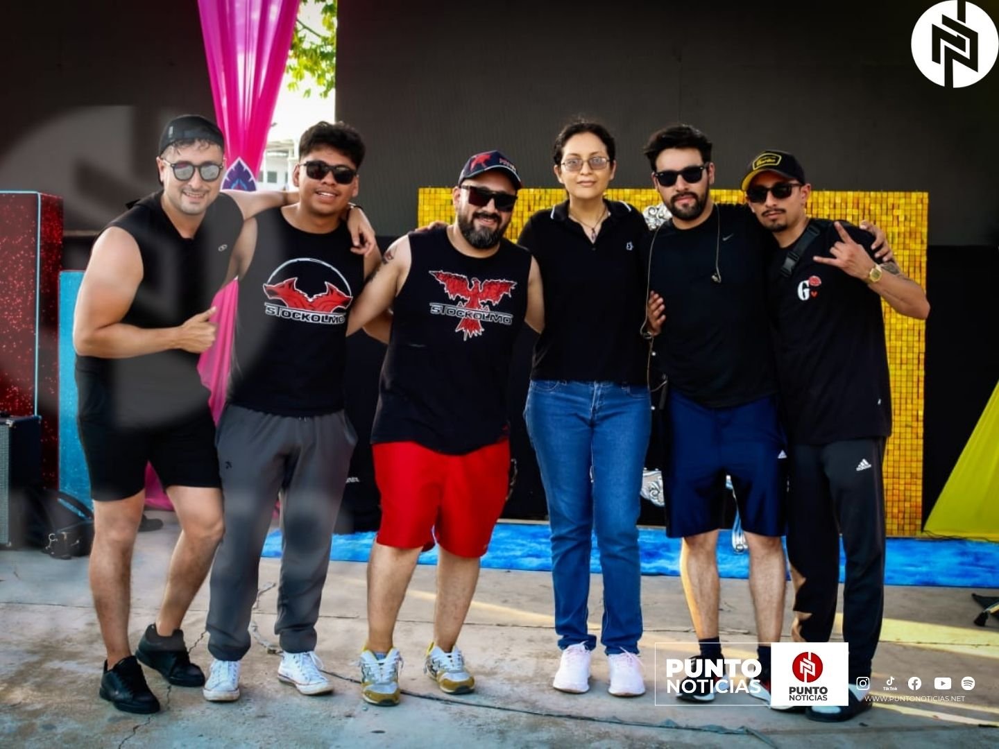 Stokcolmo, la banda de Nogales, conquista el escenario del Carnaval de Tuxtepec como teloneros de Moenia