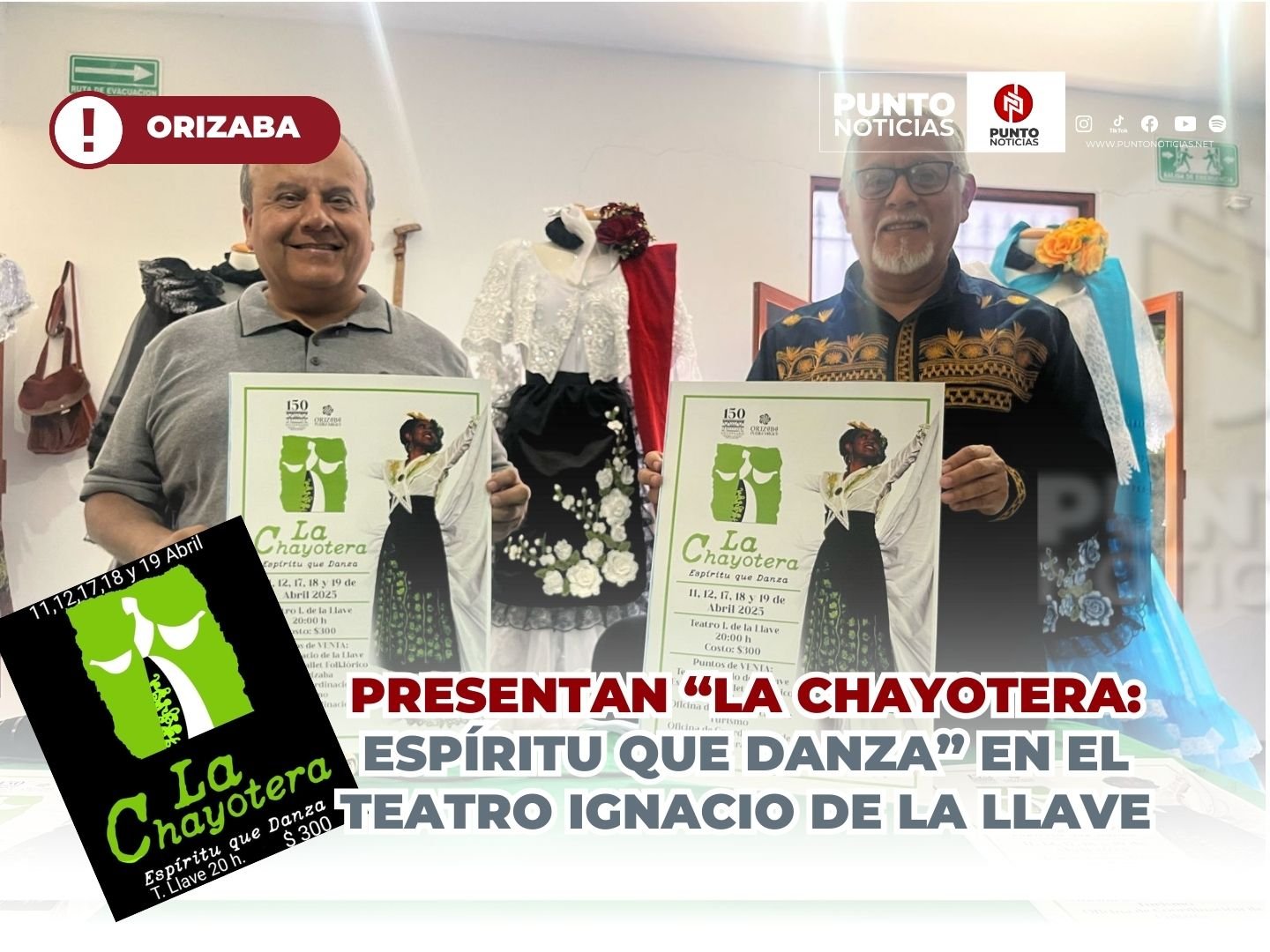 Presentan “La Chayotera: Espíritu que Danza” en el Teatro Ignacio de la Llave