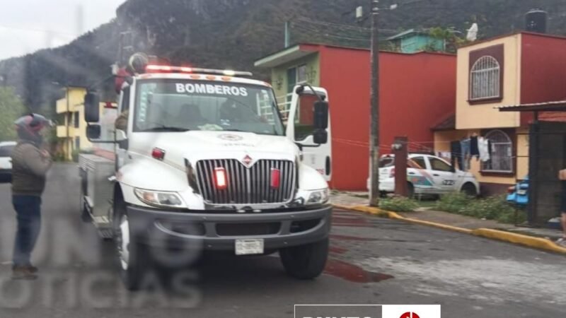 Incendio en vivienda de Río Blanco moviliza cuerpos de emergencia