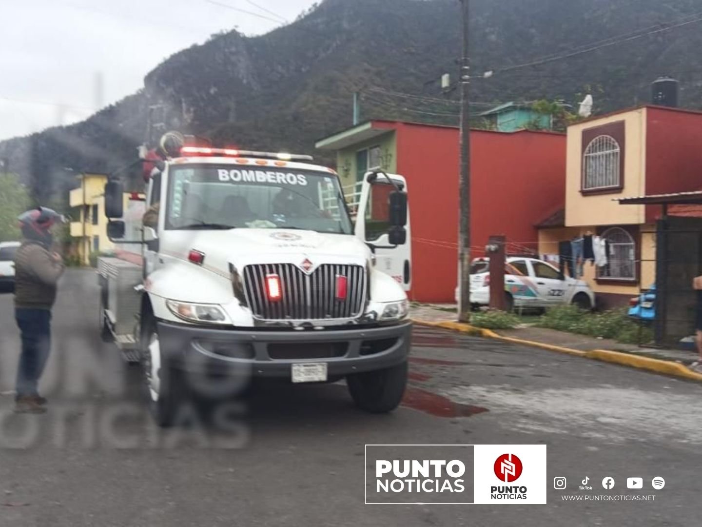 Incendio en vivienda de Río Blanco moviliza cuerpos de emergencia