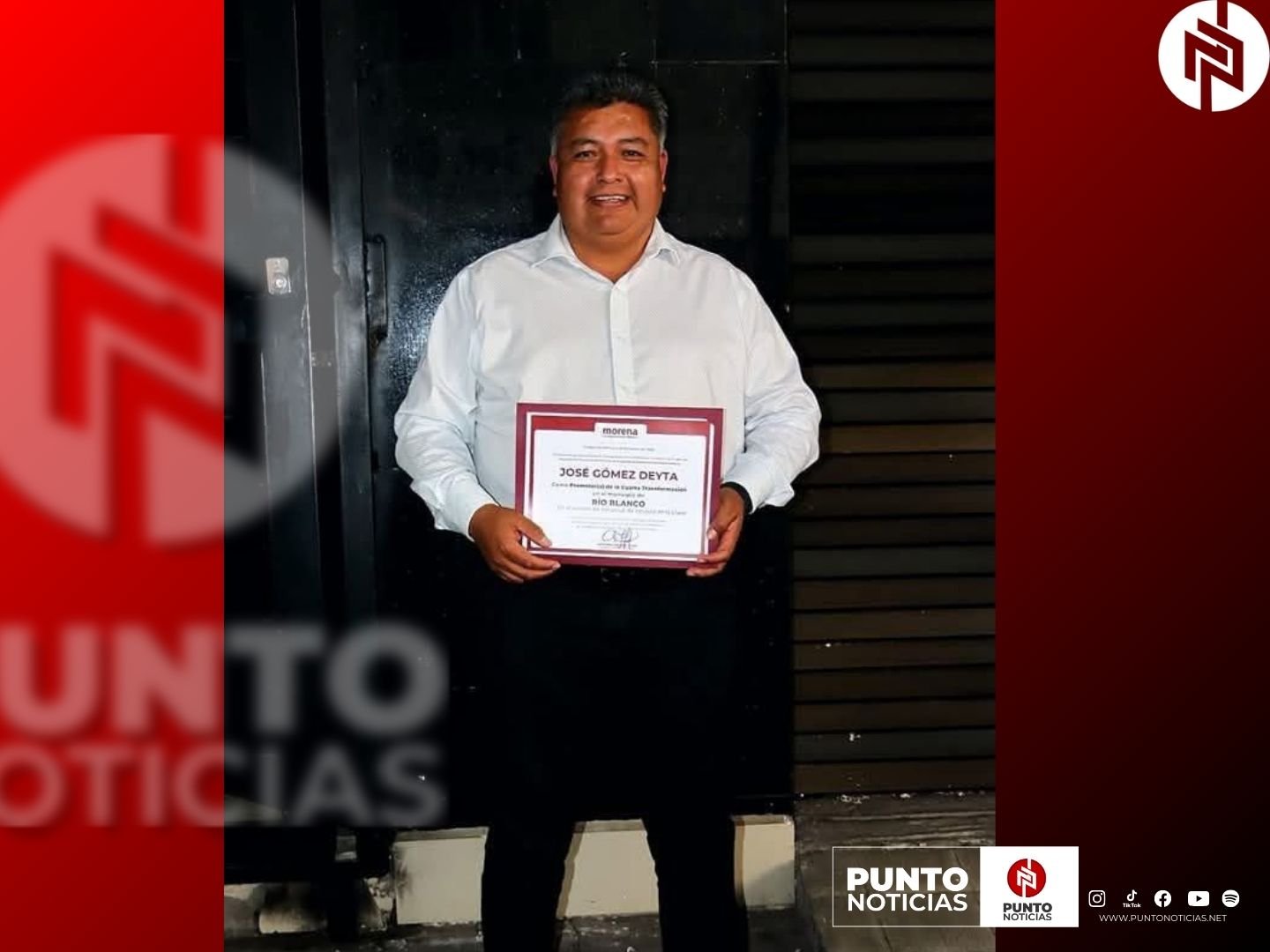 Morena confirma a José Gómez Deyta como candidato en medio de un clima de violencia e ingobernabilidad