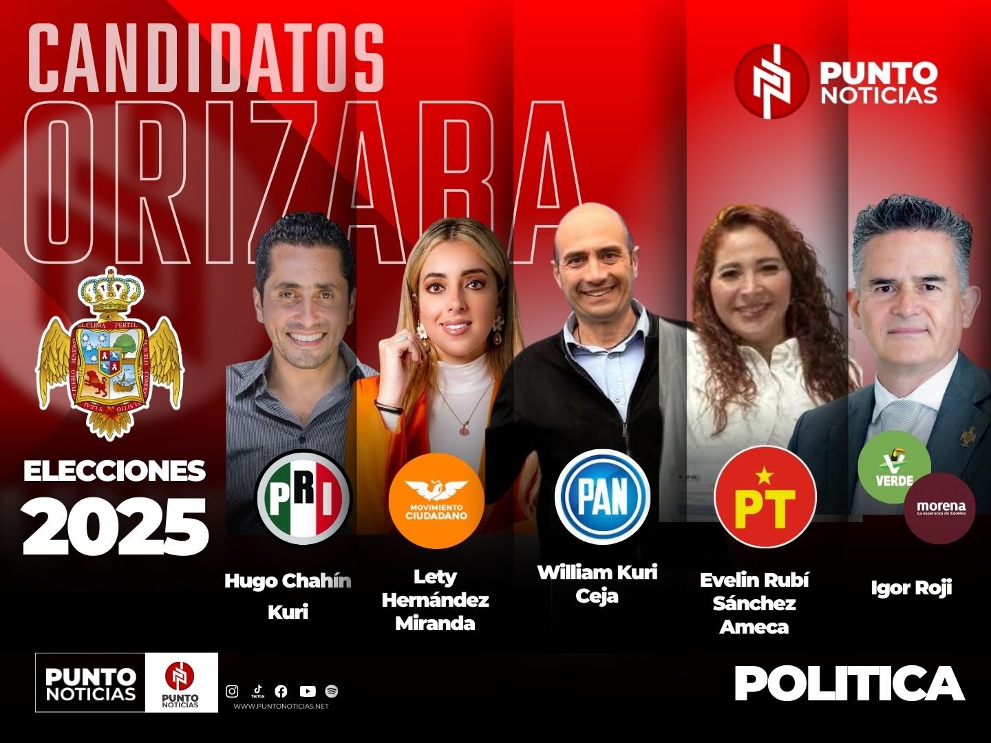 Definen perfiles rumbo a la presidencia municipal de Orizaba