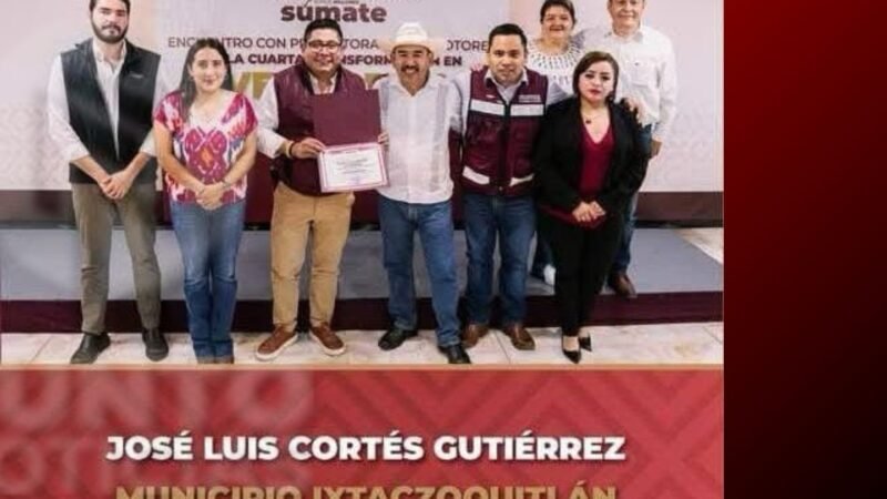 Confirman a “Chevis” como promotor de la Cuarta Transformación en Ixtaczoquitlán