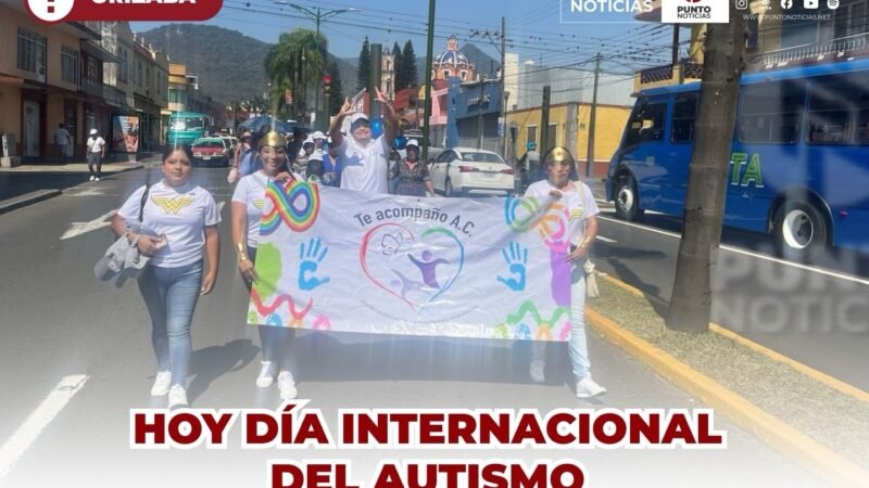Marchan en Orizaba para Crear Conciencia sobre el Autismo