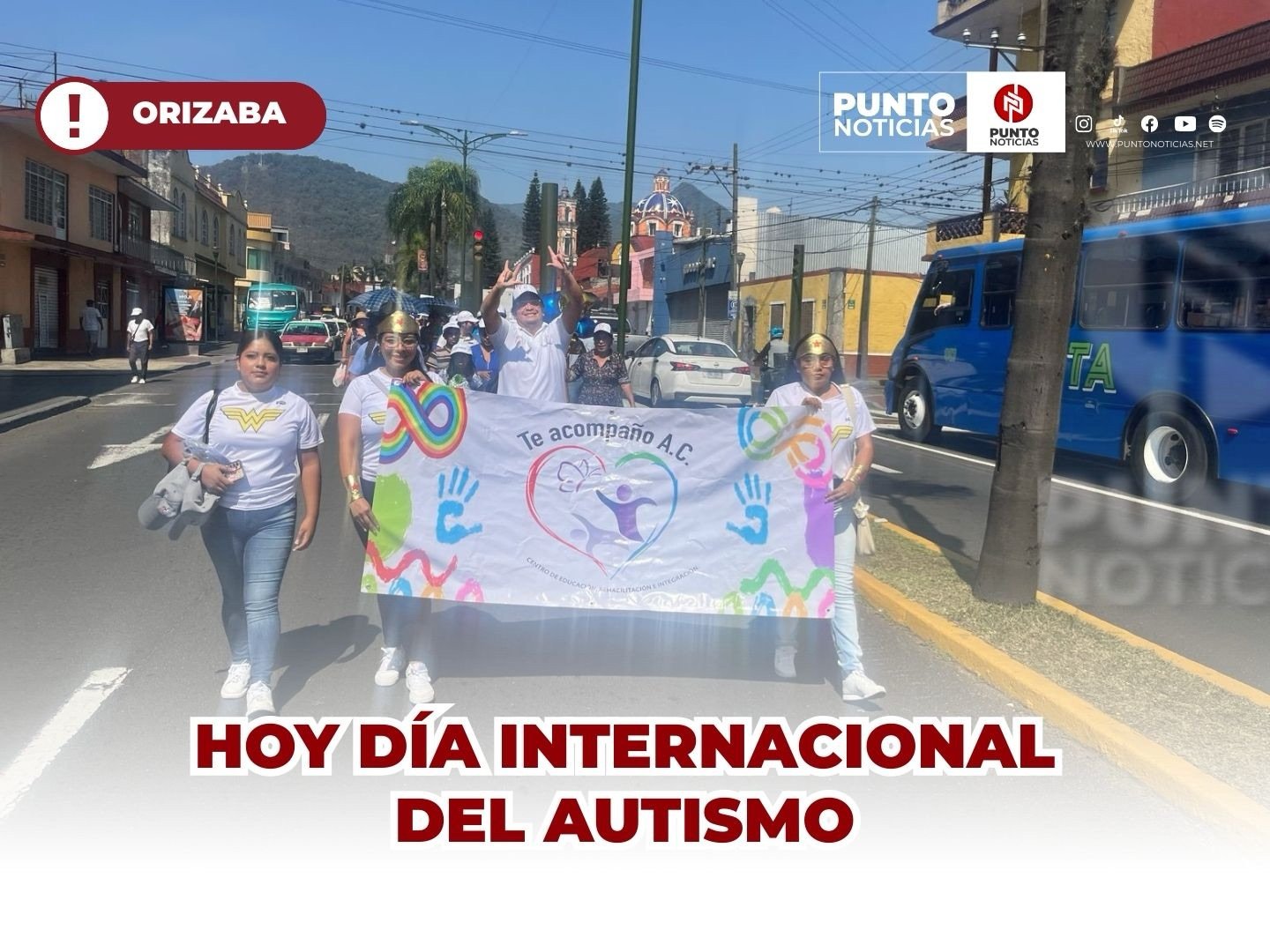 Marchan en Orizaba para Crear Conciencia sobre el Autismo