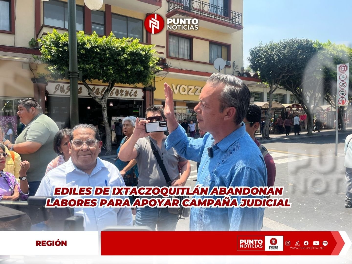 Ediles de Ixtaczoquitlán abandonan labores para apoyar campaña judicial