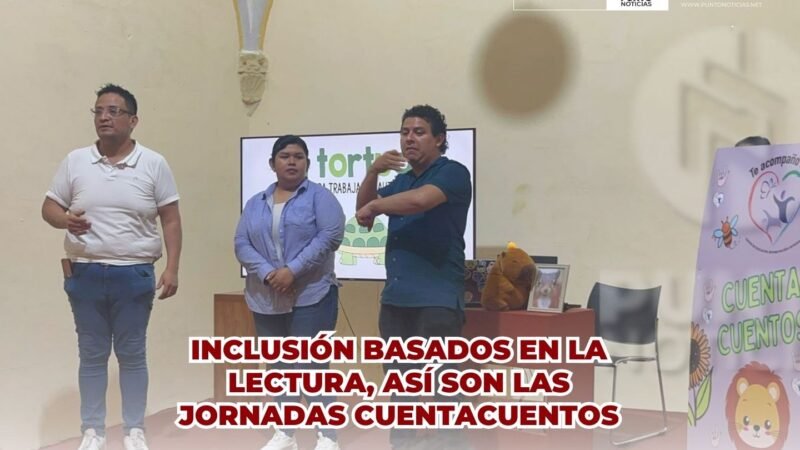 Inclusión basados en la lectura, así son las jornadas cuentacuentos