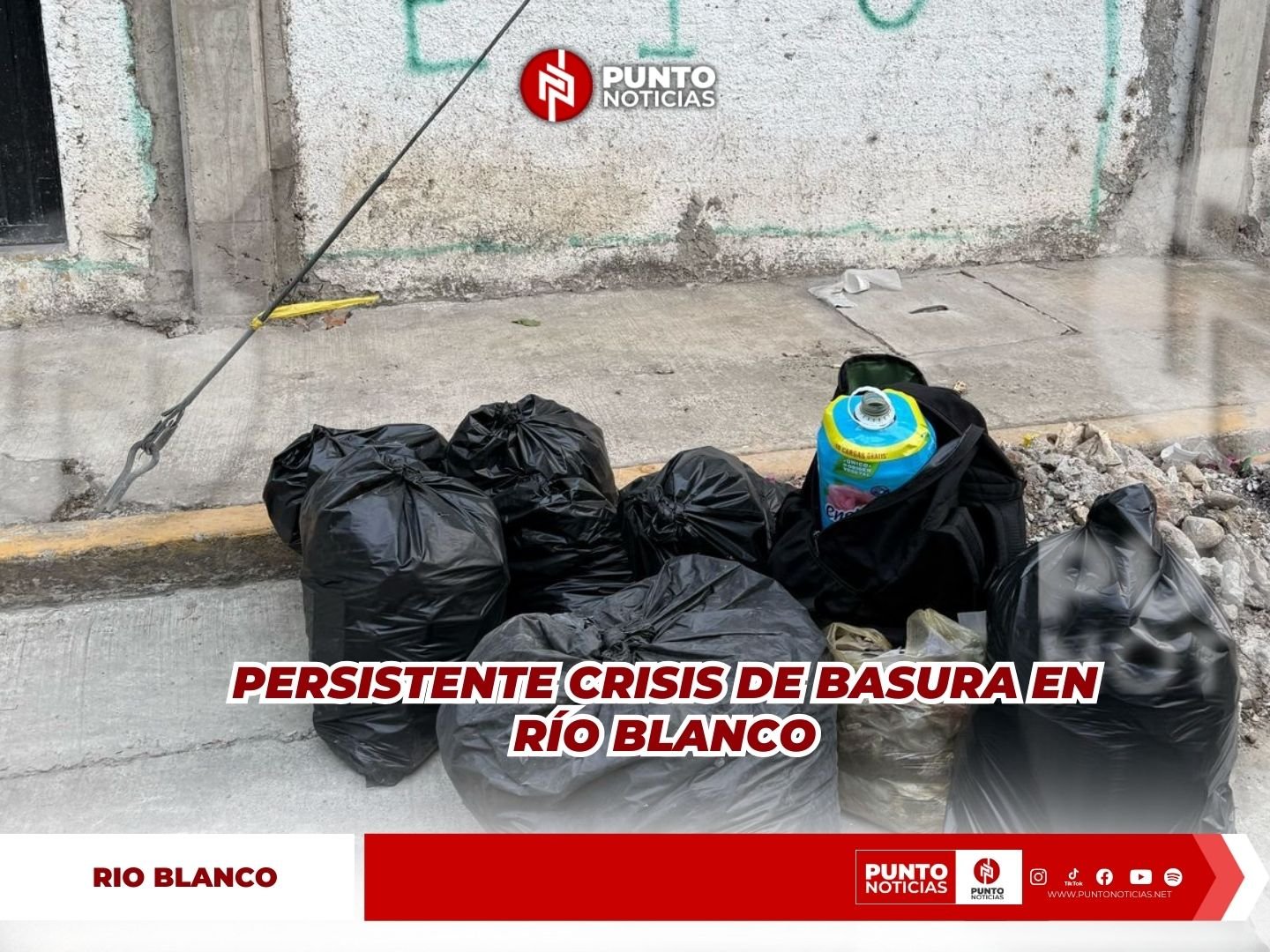 Persistente Crisis de Basura en Río Blanco