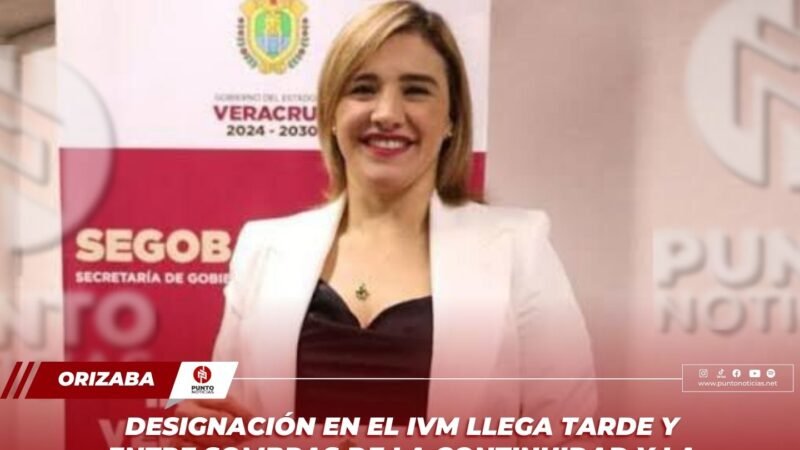 DESIGNACIÓN EN EL IVM LLEGA TARDE Y ENTRE SOMBRAS DE LA CONTINUIDAD Y LA SIMULACIÓN