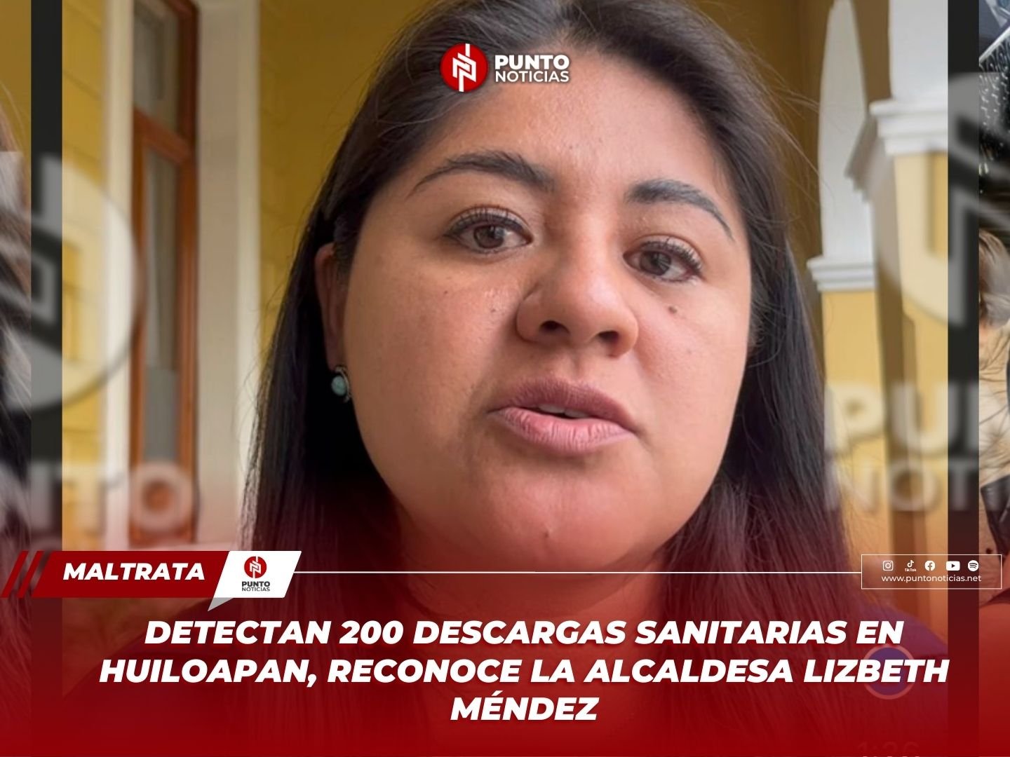 Detectan 200 descargas sanitarias en Huiloapan, reconoce la alcaldesa Lizbeth Méndez