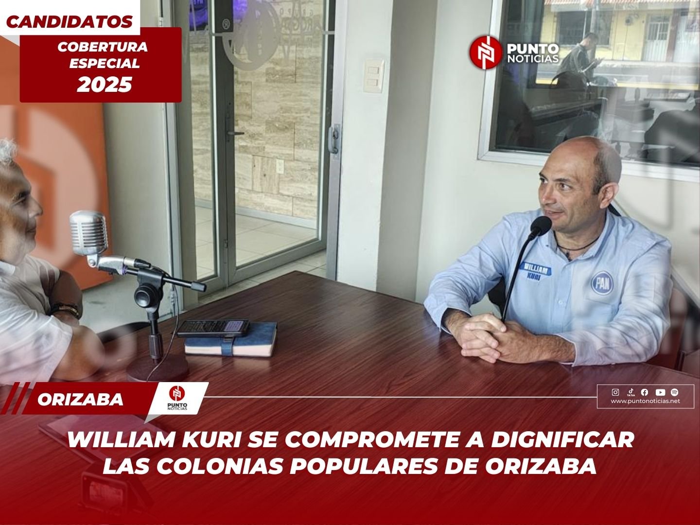 William Kuri se compromete a dignificar las colonias populares de Orizaba