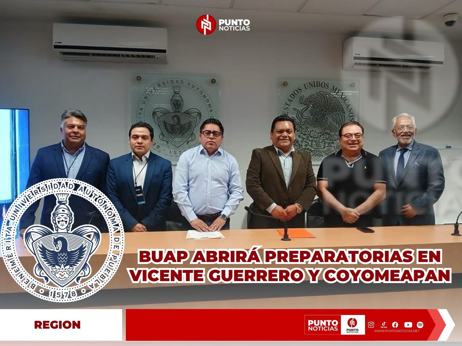 BUAP abrirá preparatorias en Vicente Guerrero y Coyomeapan