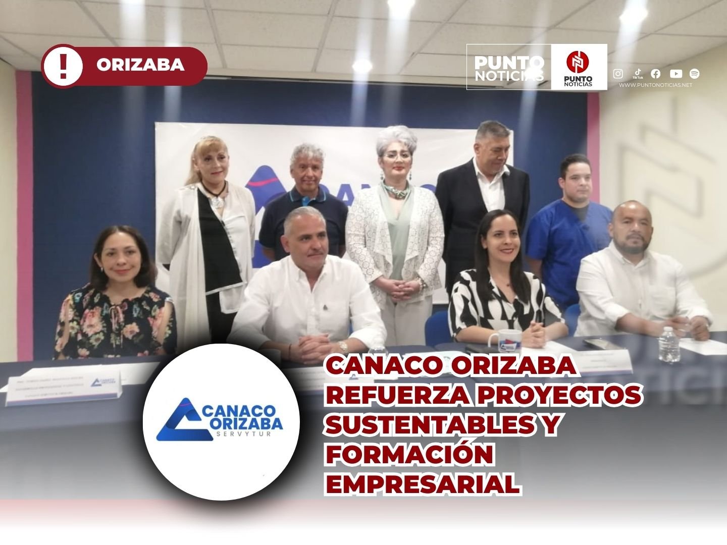 Canaco Orizaba refuerza proyectos sustentables y formación empresarial