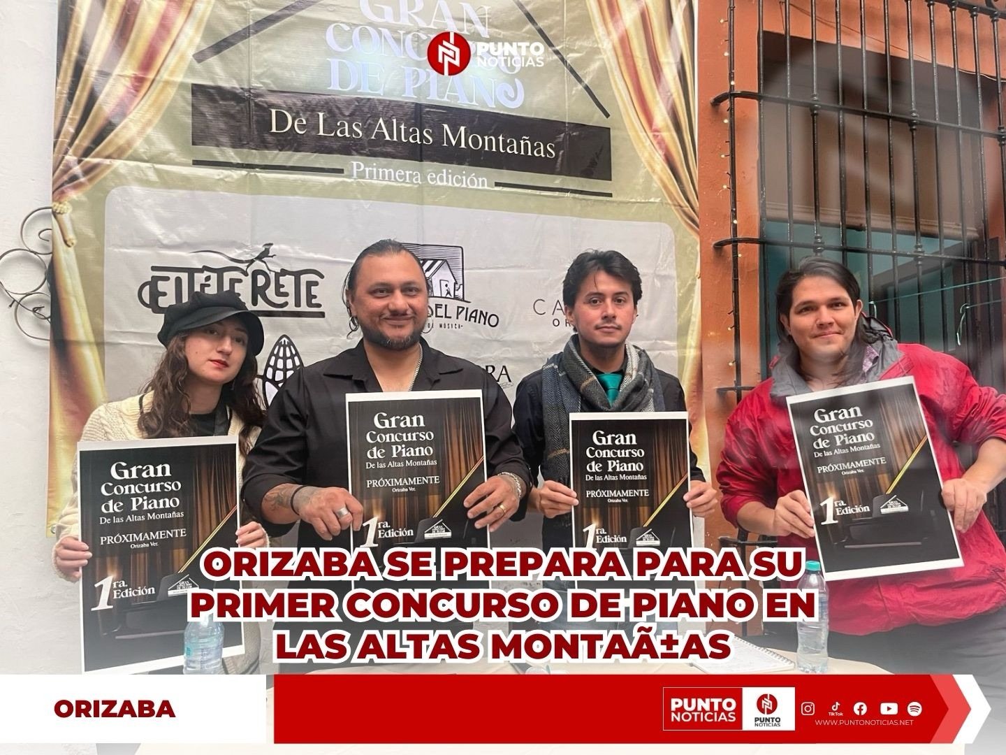 Orizaba se prepara para su primer concurso de Piano en las Altas Montañas