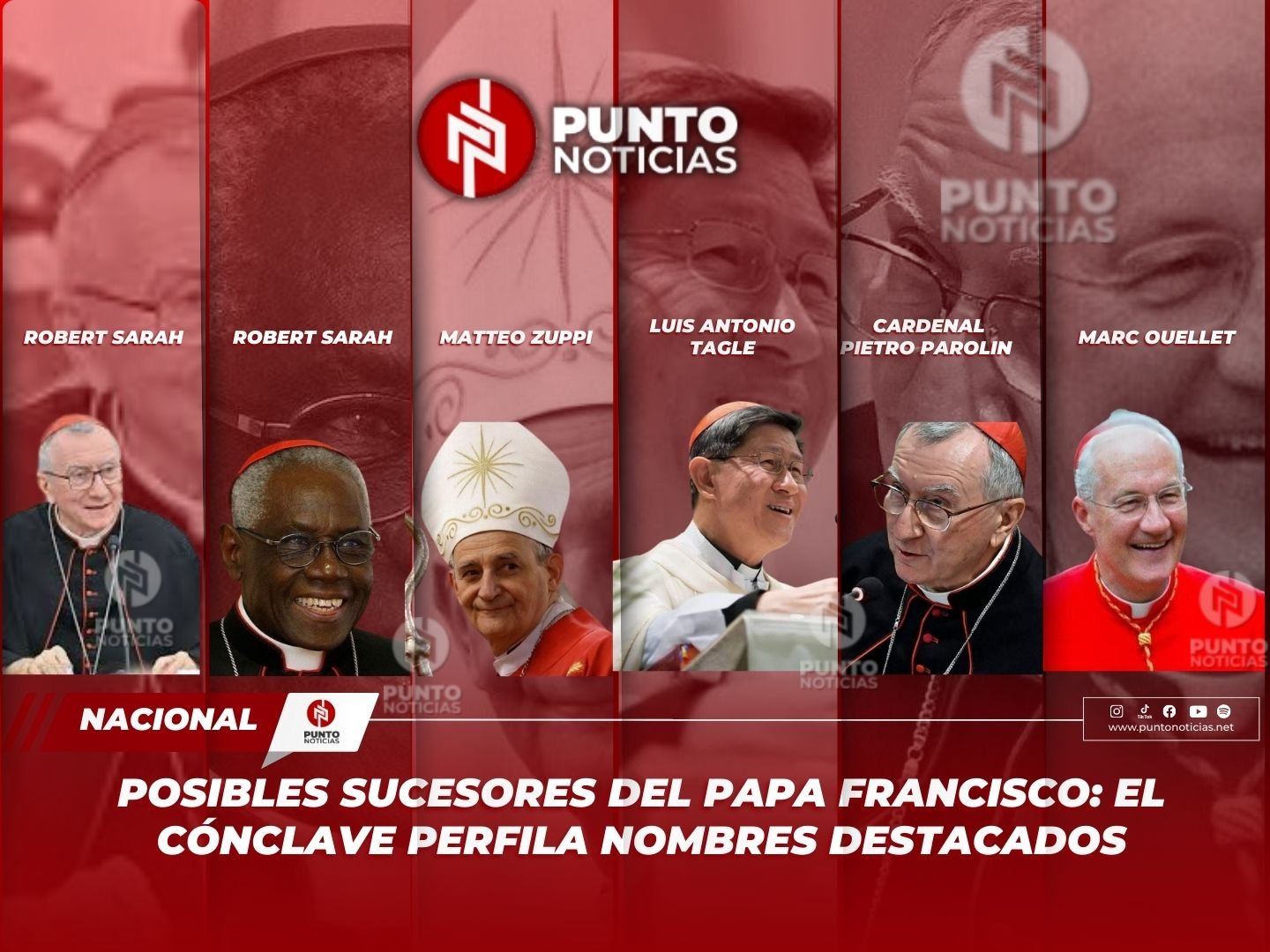 Posibles sucesores del Papa Francisco: el cónclave perfila nombres destacados