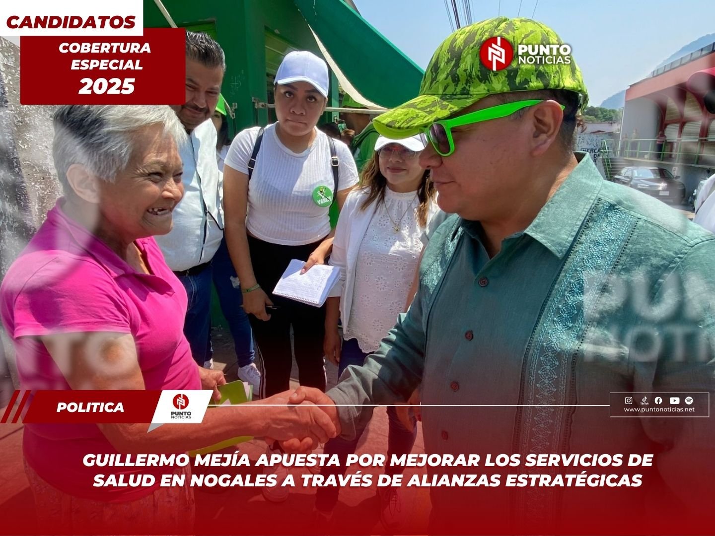 Guillermo Mejía apuesta por mejorar los servicios de salud en Nogales a través de alianzas estratégicas