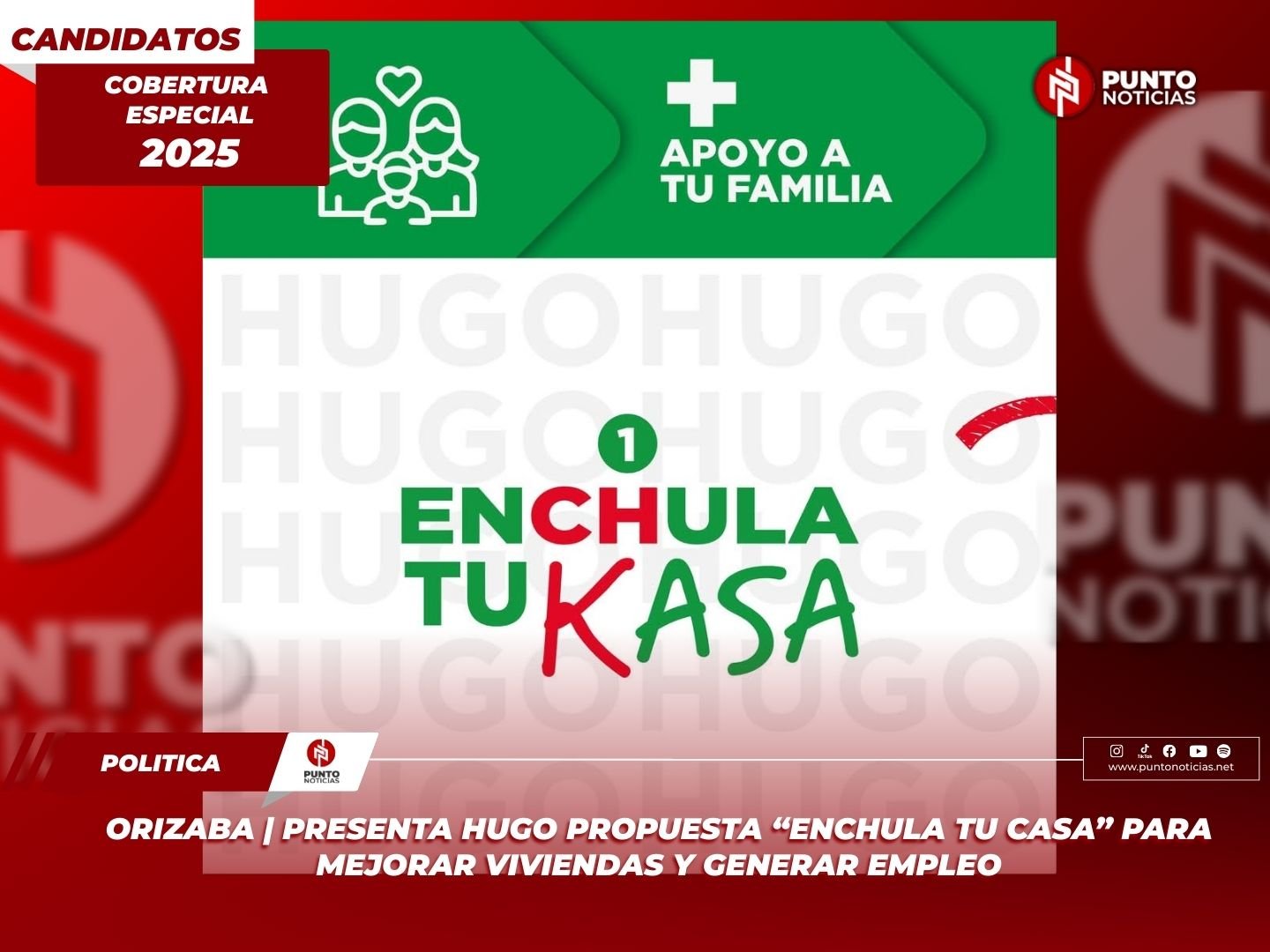 Orizaba | Presenta Hugo propuesta “Enchula tu Casa” para mejorar viviendas y generar empleo