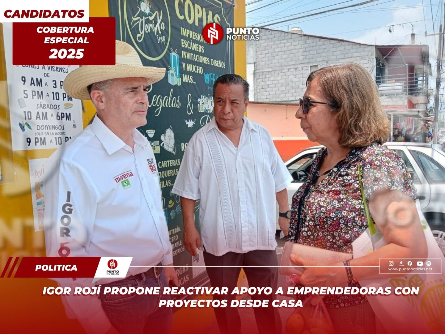 Igor Rojí propone reactivar apoyo a emprendedoras con proyectos desde casa