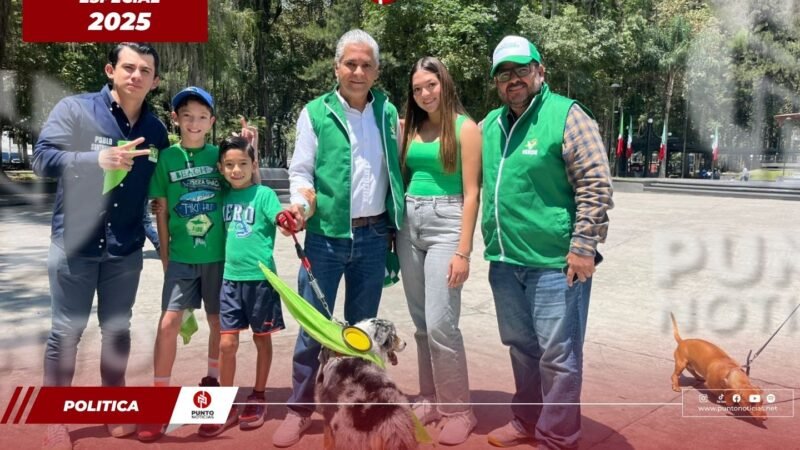 Respalda PVEM agenda ambiental de Igor Rojí en Orizaba
