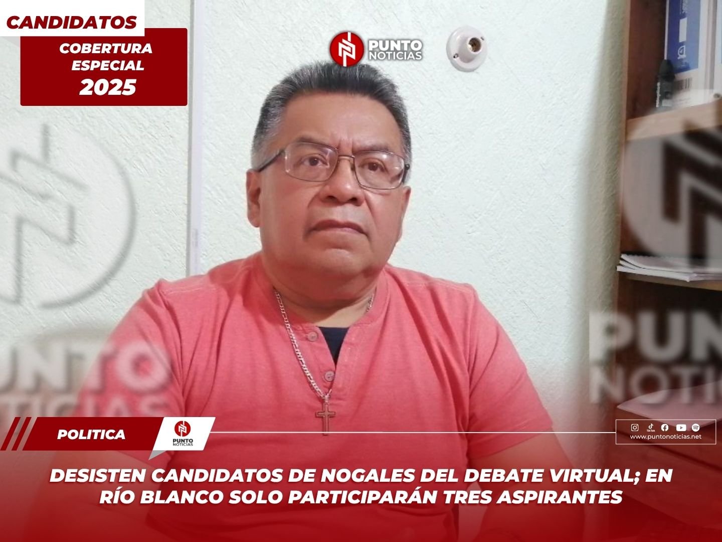 Desisten candidatos de Nogales del debate virtual; en Río Blanco solo participarán tres aspirantes
