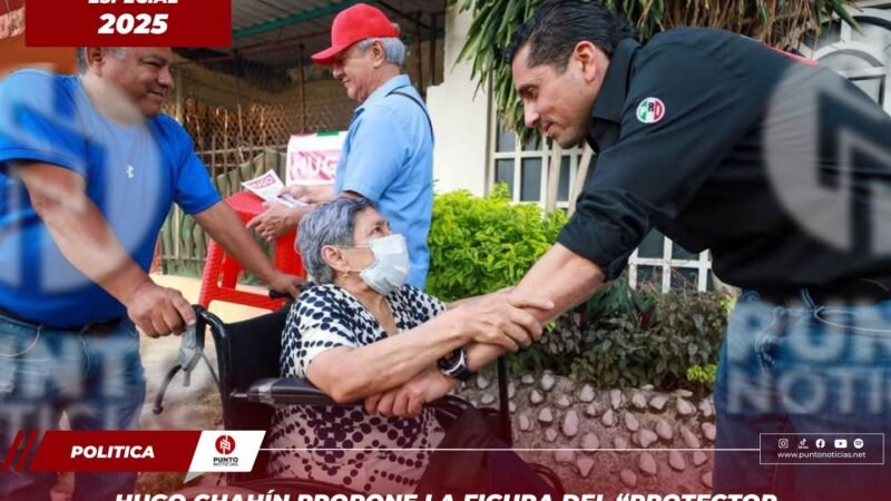 Hugo Chahín propone la figura del “Protector Ciudadano” para garantizar mayor seguridad y confianza en Orizaba