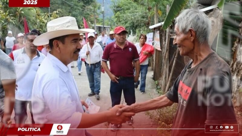 José Luis Cortés apuesta por consolidar el avance de la Cuarta Transformación en Tuxpanguillo