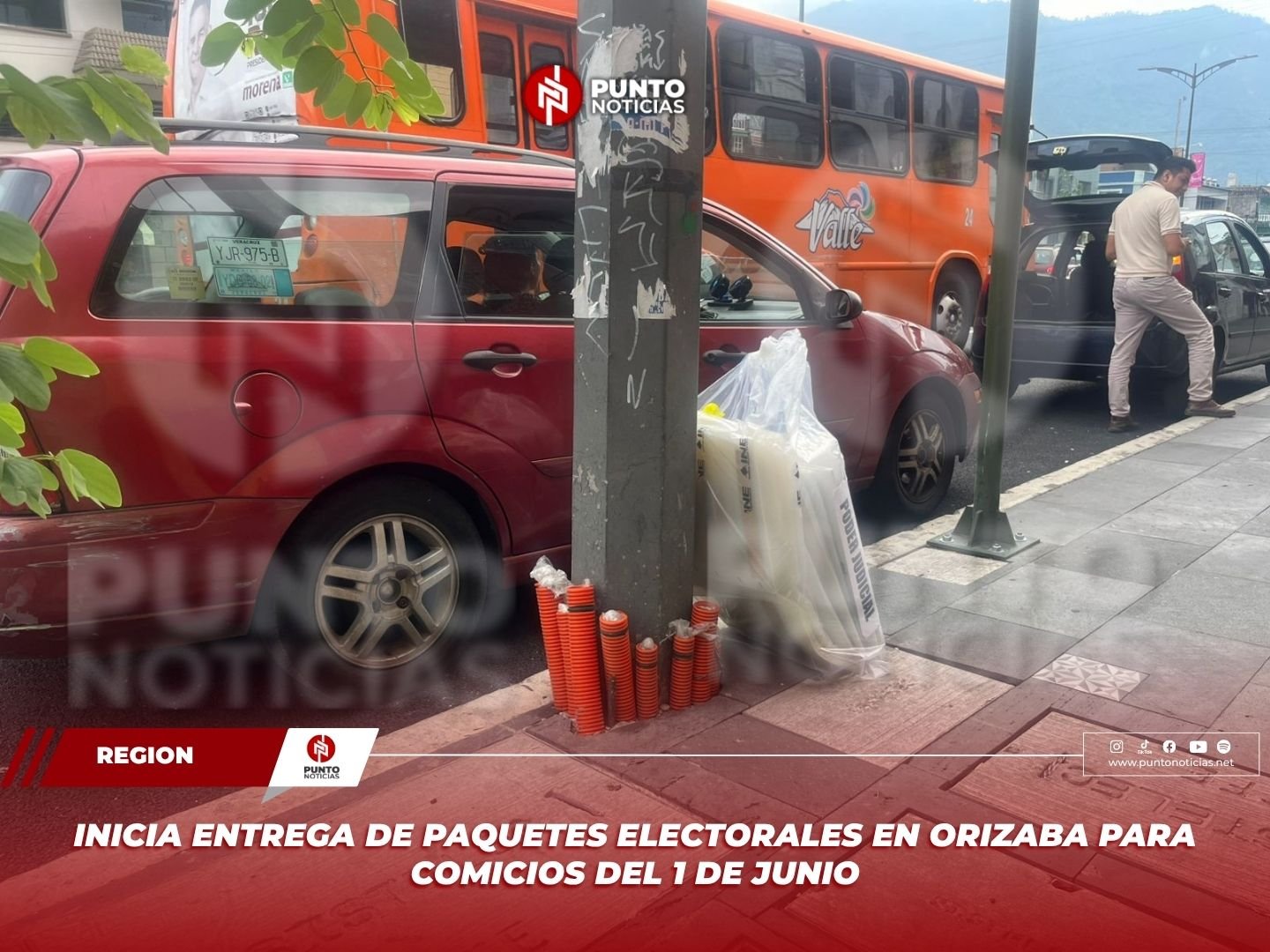 Inicia entrega de paquetes electorales en Orizaba para comicios del 1 de junio