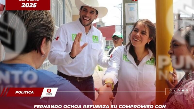 Fernando Ochoa refuerza su compromiso con Ixhuatlancillo en Los Olivos y Las Sirenas