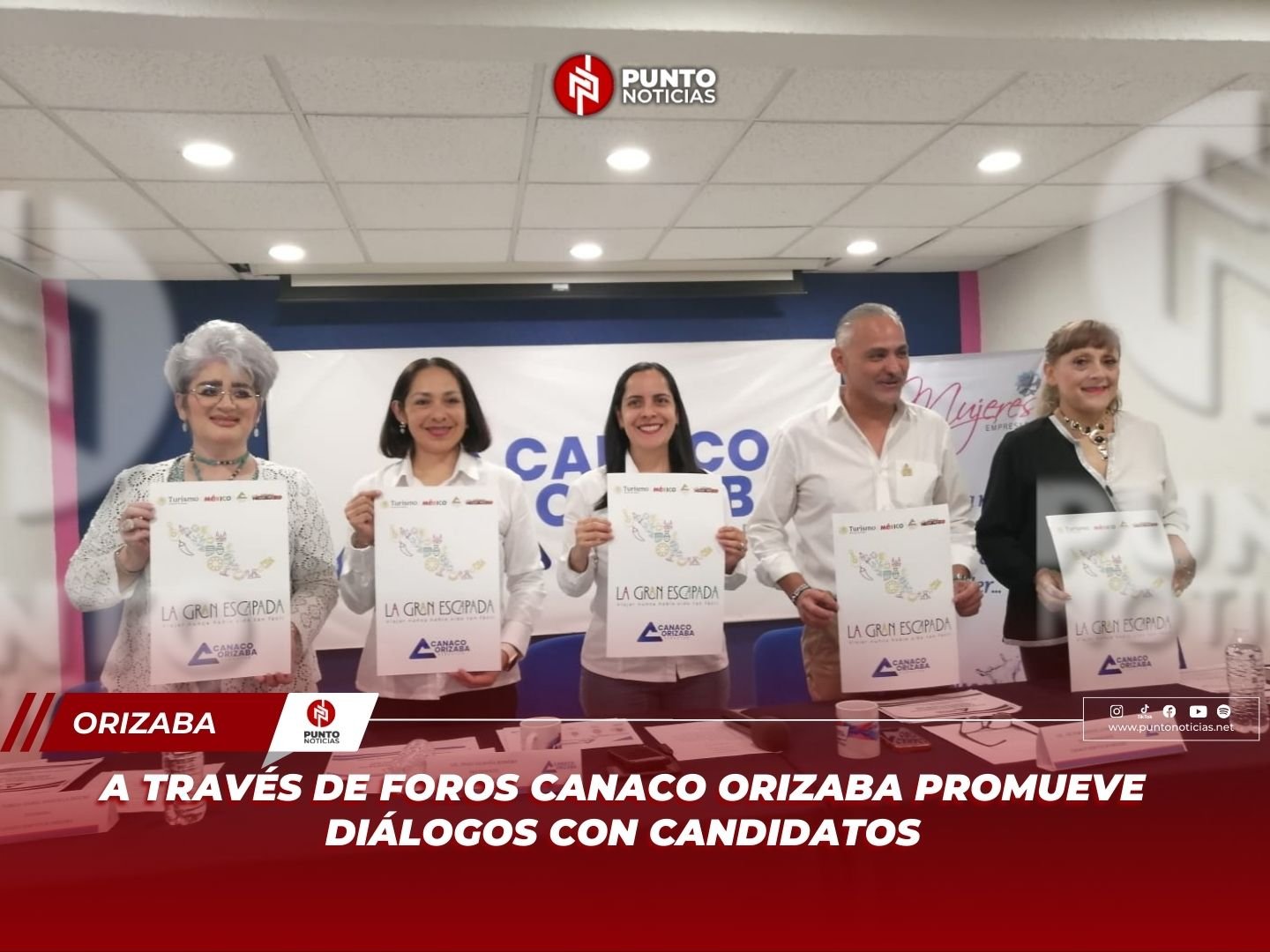 A través de foros Canaco Orizaba promueve diálogos con candidatos
