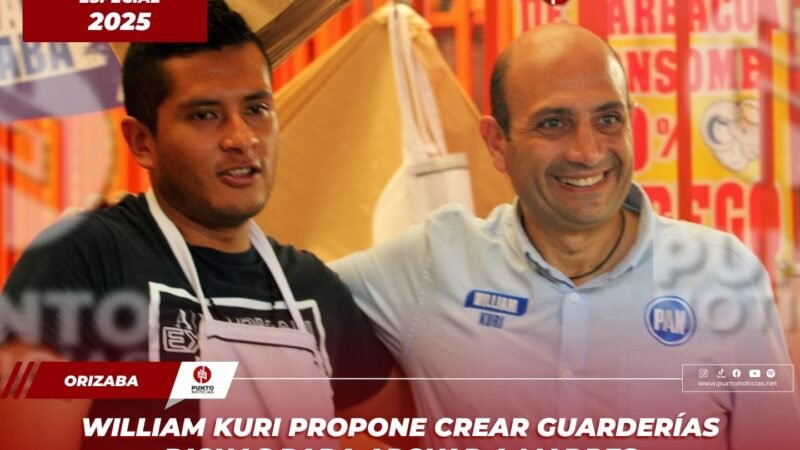 William Kuri promete apoyo económico a locatarios de mercados en Orizaba