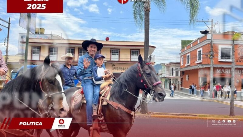 Hugo Chahín se suma a cabalgata tradicional y respalda el legado charro en Orizaba