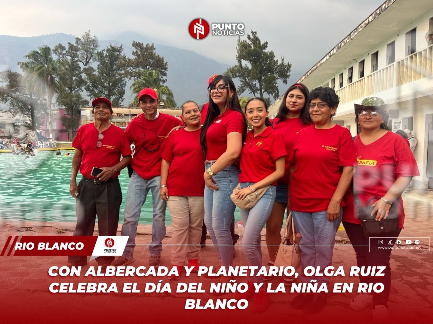 Con albercada y planetario, Olga Ruiz celebra el Día del Niño y la Niña en Rio Blanco