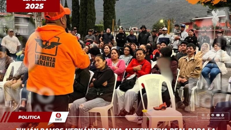 Julián Ramos Hernández: Una Alternativa Real para la Transformación de Camerino Z. Mendoza