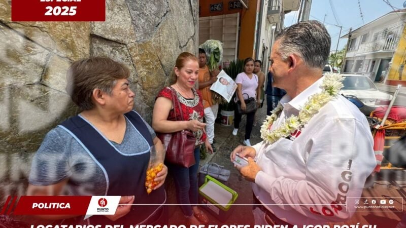 Locatarios del Mercado de Flores piden a Igor Rojí su rescate