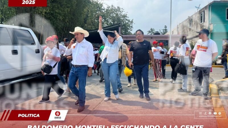 BALDOMERO MONTIEL: ESCUCHANDO A LA GENTE, CONSTRUYENDO SOLUCIONES PARA MARIANO ESCOBEDO