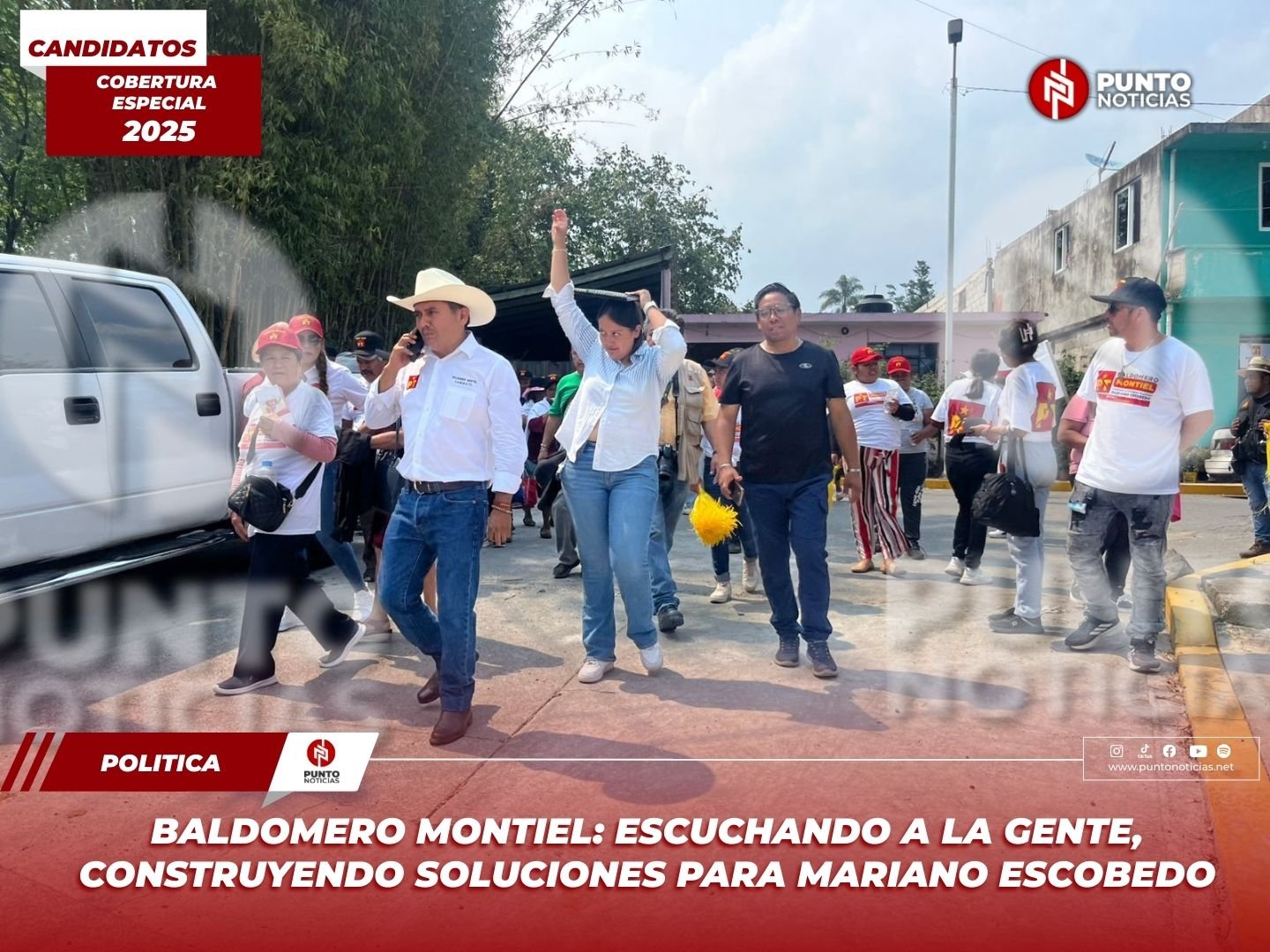 BALDOMERO MONTIEL: ESCUCHANDO A LA GENTE, CONSTRUYENDO SOLUCIONES PARA MARIANO ESCOBEDO