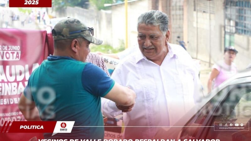 Vecinos de Valle Dorado respaldan a Salvador Montalvo; exigen soluciones tras años de abandono
