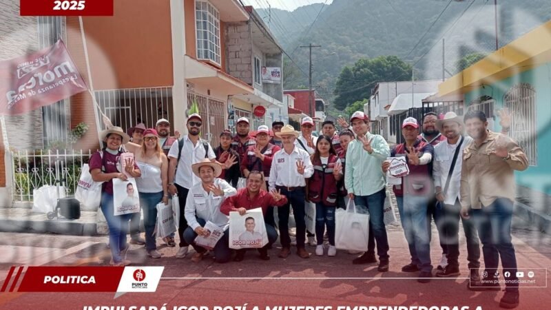 Impulsará Igor Rojí a mujeres emprendedoras a través de Barrios Mágicos