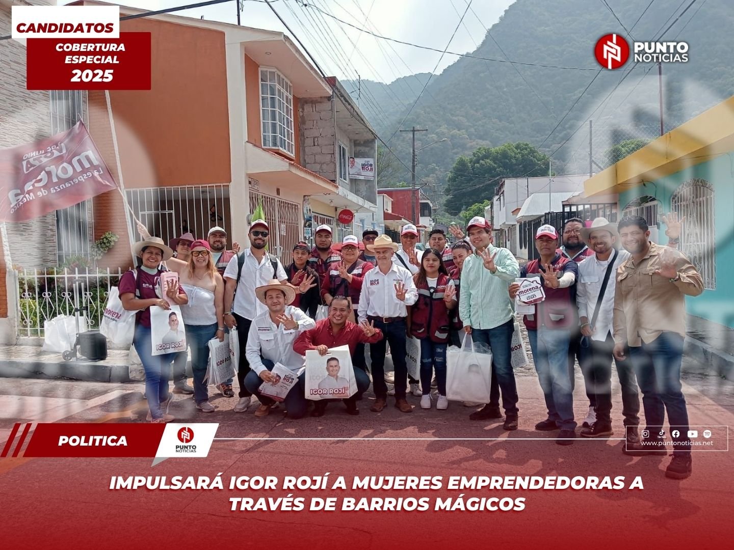 Impulsará Igor Rojí a mujeres emprendedoras a través de Barrios Mágicos