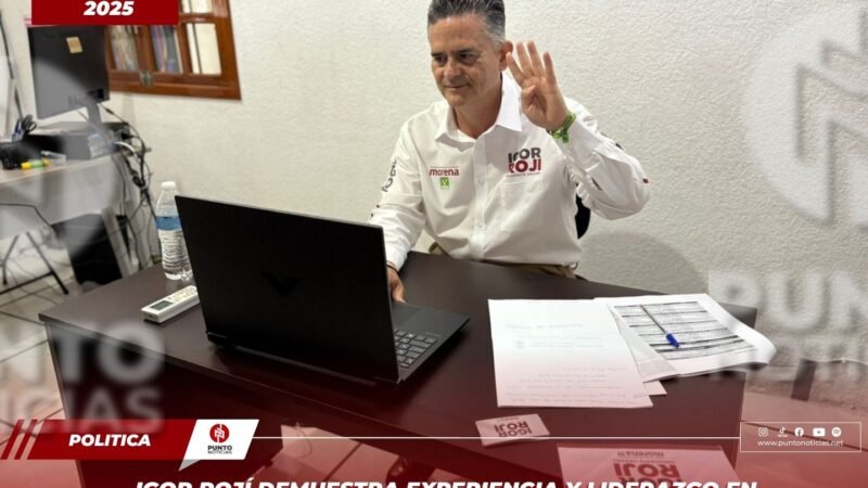 Igor Rojí demuestra experiencia y liderazgo en debate virtual por la alcaldía de Orizaba