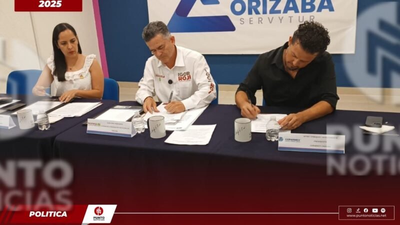 Igor Rojí presenta propuestas para fortalecer el comercio, la economía y el turismo en Orizaba