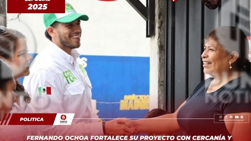 Fernando Ochoa fortalece su proyecto con cercanía y propuestas para un Ixhuatlancillo moderno