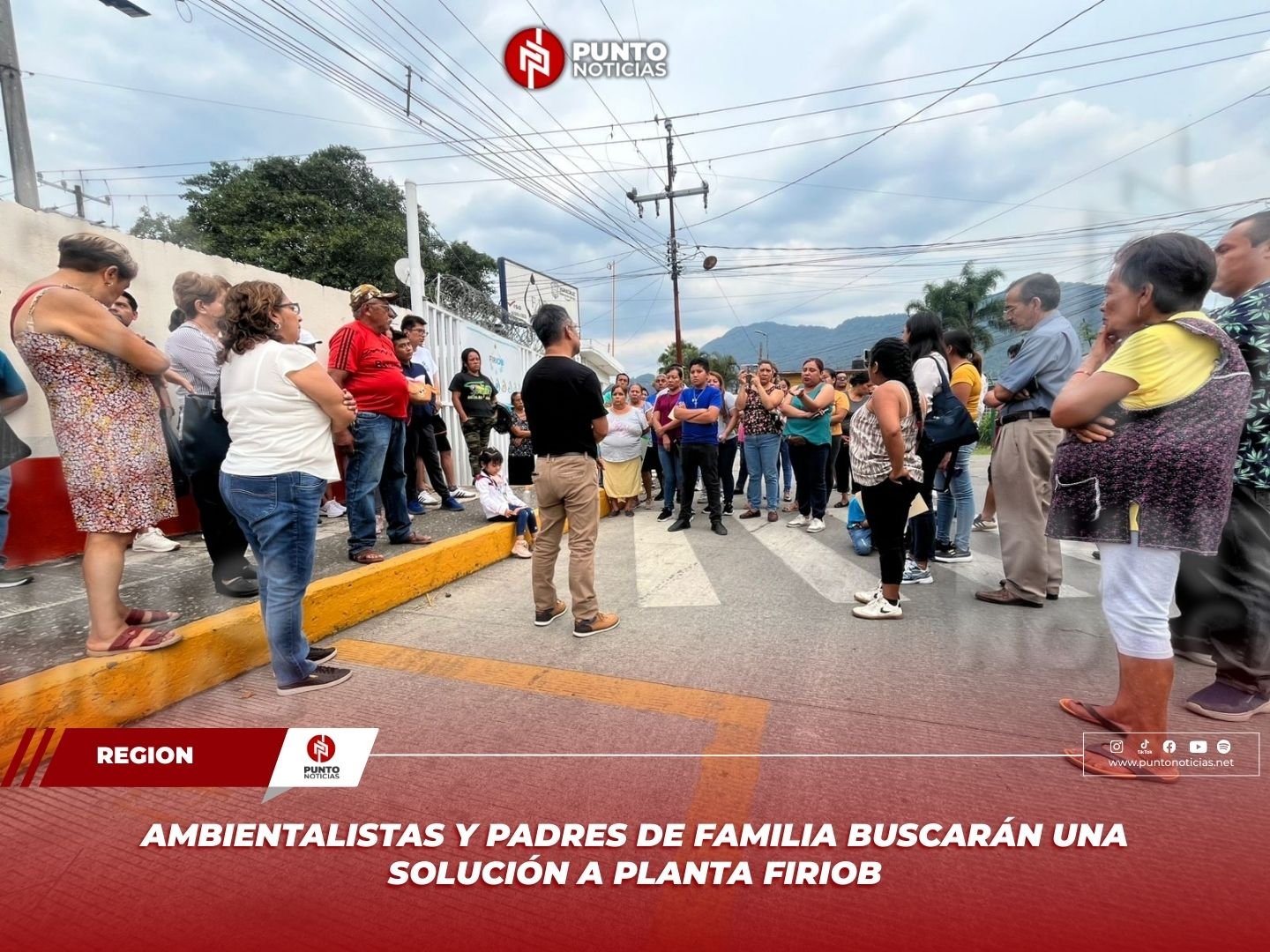 Ambientalistas y padres de familia buscarán una solución a planta Firiob