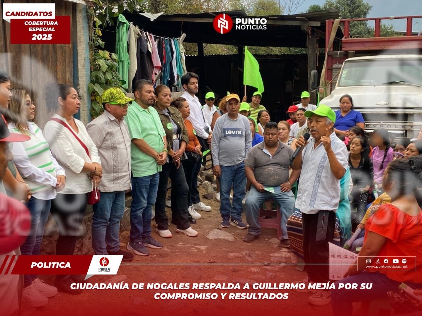 Ciudadanía de Nogales respalda a Guillermo Mejía por su compromiso y resultados