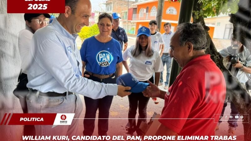 William Kuri, candidato del PAN, propone eliminar trabas burocráticas para remodelación de viviendas en Orizaba