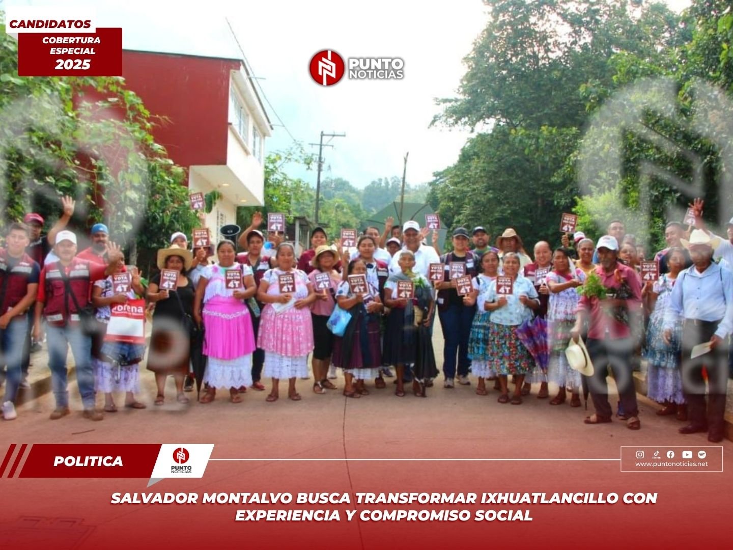 Salvador Montalvo busca transformar Ixhuatlancillo con experiencia y compromiso social